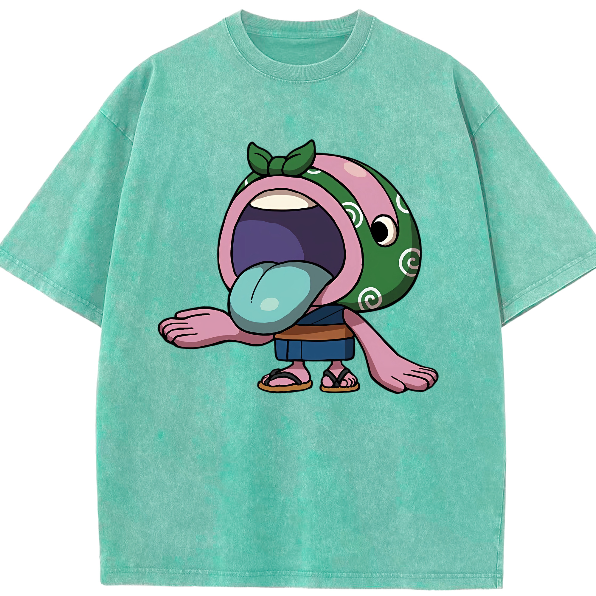 （画像用） 妖怪ウォッチ Yo-kai Watch 綿100% ヴィンテージ風 半袖Tシャツ（フロントプリント）